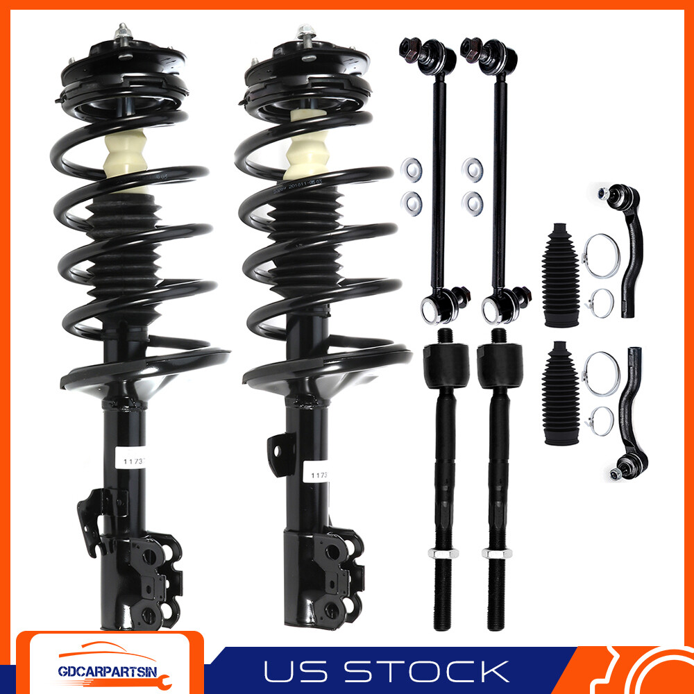 2005-2010 Toyota Sienna Front Suspension Kit – Struts, Tie Rods, Sway Bars