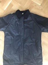 Damart UK S M 10 12 100% Waterproof Black Spring / Autumn Coat Jacket