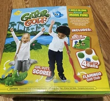 Gator Golf Putt The Ball Into The Gator's Mouth To Score Indoor Fun Ages 3+