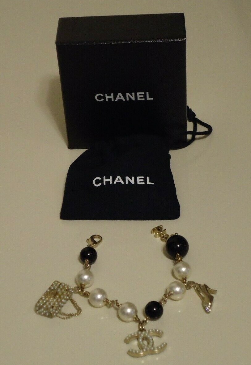 Chanel Charm Bracelet Authentic With Original Box | eBay