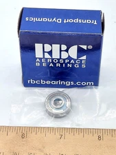 RBC KP4AFS428 Airframe Control Radial Ball Bearing  1/4 x 3/4 x 9/32" BACB10BX04