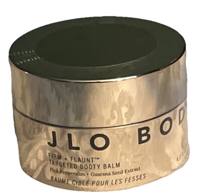 JLO Beauty Body Firm + Flaunt Targeted Booty Balm 4.2oz/125mL New Sealed