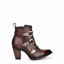 Designer Leather Ankle Boots - Handmade by Cuadra Boots (3F62RS)