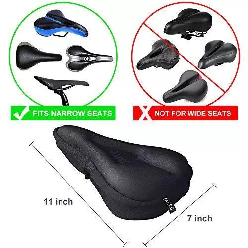 Zacro gel bike clearance saddle