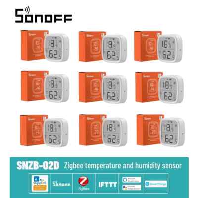 LOT Temperature Humidity Sensor Smart Automation Real-time Monitor HomeAssistant