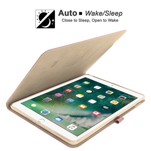 Smart Folio Premium PU Lederhülle + Stylus für Apple iPad Air Pro 3 Pro 10,5 Zoll - Bild 42 von 43