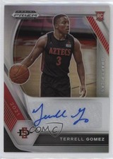 2021-22 Panini Prizm Draft Picks Silver Terrell Gomez #DP-TGO Auto 0ud4
