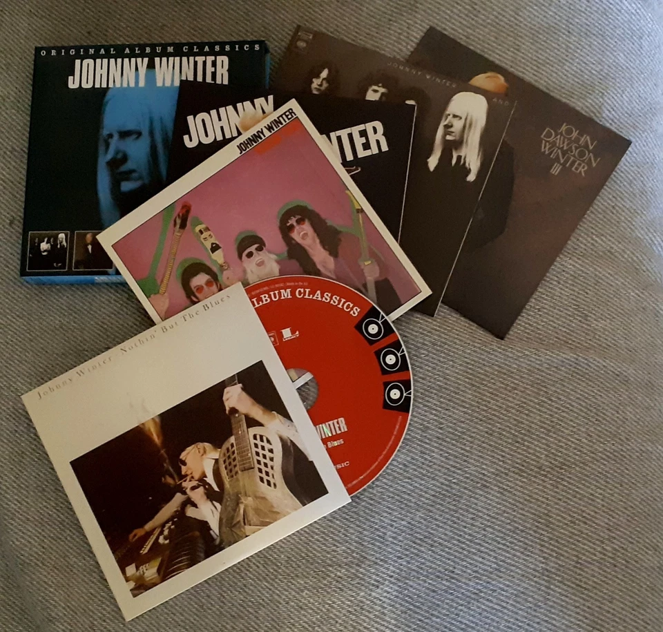 CD JOHNNY WINTER - BOX 5CD ORIGINAL ALBUM CLASSICS (COLUMBIA SONY MUSIC E.U) - Photo 3/3