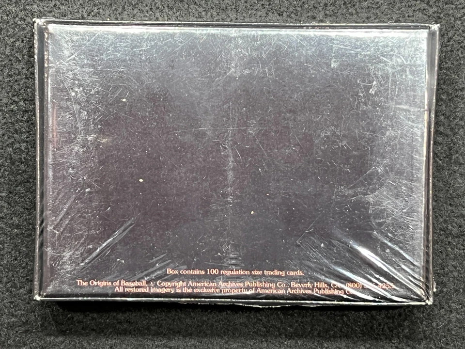 Juego sellado de fábrica American Archives Origins of Baseball 1994 (100) Foto 2 de 2