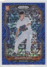2021 Panini Prizm Tier III Blue Donut Circle Prizm /199 Dean Kremer #232 0nr3