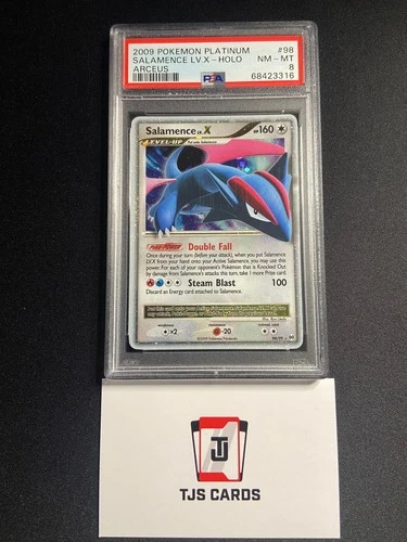Salamence LV.X - PSA 8 - Platinum Arceus 98/99 - Pokemon