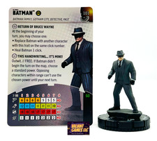 DC Heroclix Batman 101 w/ Card Masters of Time Set
