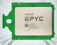 AMD EPYC 7532 Rome CPU processor 32 cores 64 threads 2.4-3.3GHZ SP3