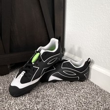 Under Armour Mens Black/White Baseball Cleat