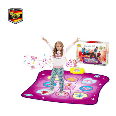 Tanzmatte Musikspielzeug LED Farblicht 3 Modi 3 AA Batterien