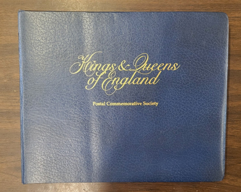 Kings And Queens Of England Postal Commemorative Society, covers (A1