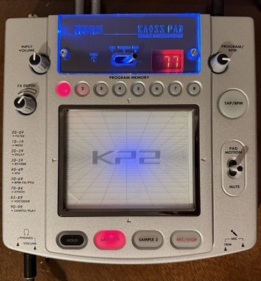 Korg KP2 KAOSS PAD Dynamic Effects Controller Sampler Tested Working