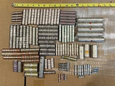 Huge Lot Copper Compression Long Barrel Splice Connectors Burndy Panduit T&B