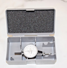 Interapid 312B-3 .0001 Dial Test Indicator Made In Switzerland w/Case - TESTED!