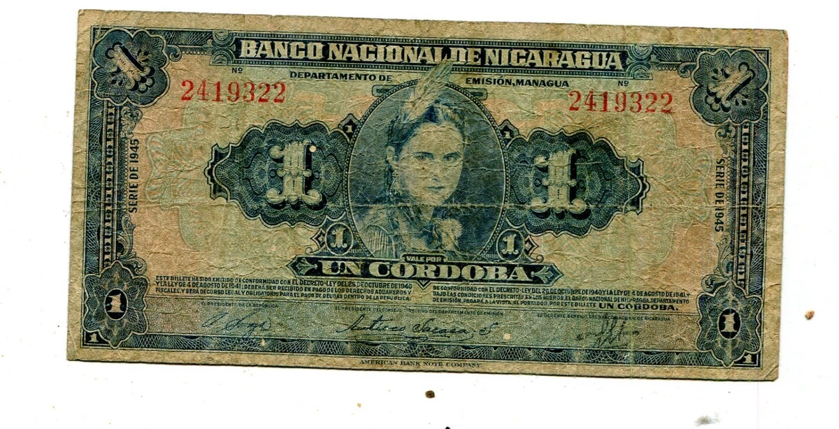 Nicaragua 2014-2022 Polymer Banknote Set – 10, 20, 50, 100 Cordobas (P-209-212, UNC, Uncertified)