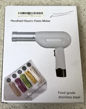 BRAND NEW: Handheld Electric Pasta Maker  - 5-in-1  - White