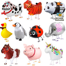 Tierballon Laufend 10 Stück Deko Kinderparty Dschungel