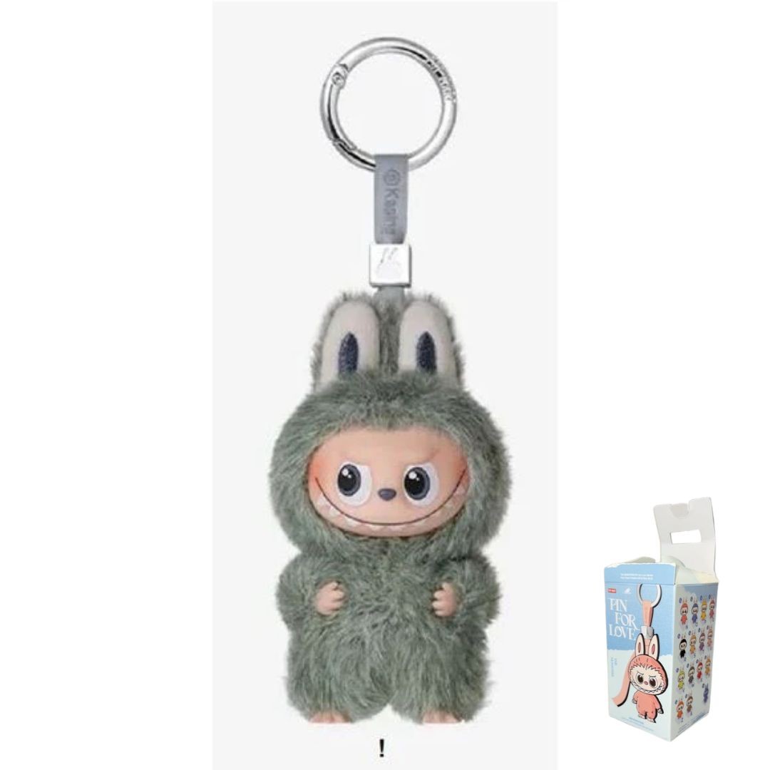 POP MART Labubu Monsters Pin For Love Plush Pendant SECRET
