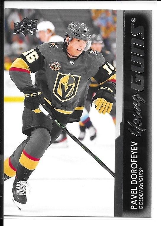 2021-22 Upper Deck Young Guns Pavel Dorofeyev Rookie Card RC #496