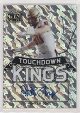 2021 Leaf Metal Draft Touchdown Kings Silver Marble 50/60 Hunter Long Auto o1u