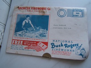 VINTAGE 1937 SPENCER FIREWORKS HEADQUARTERS CATALOG BUCK ROGERS FIREWORKS