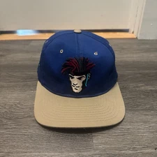 Vintage 90’s American Needle Gambit Blockhead X Men Marvel SnapBack Hat Cap 1993