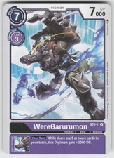 WereGarurumon Rare Starter Deck 06: Venomous Violet ST6-11 R LP