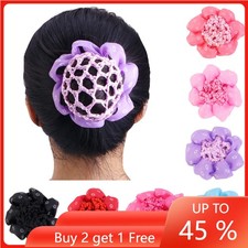 Scrunchie Hair Tie Bun Volumizing Ponytail Holder Snood Hair Net Ballet Dance