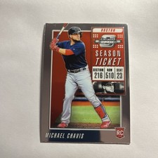2019 Panini Contenders Optic #25 Michael Chavis RC - BB