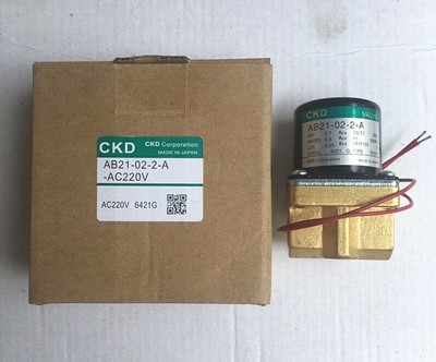 1pcs new CKD AB21-02-2-A-AC220V Solenoid Valve Fast Free delivery