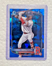 2025 Bowman Chrome Sapphire Harold Rivas 1st Bowman Base #BCP-216