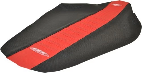 Cubierta de asiento con pinza plisada SDG 9 - roja/negra moto 96337RK 86-6337R Foto 2 de 4