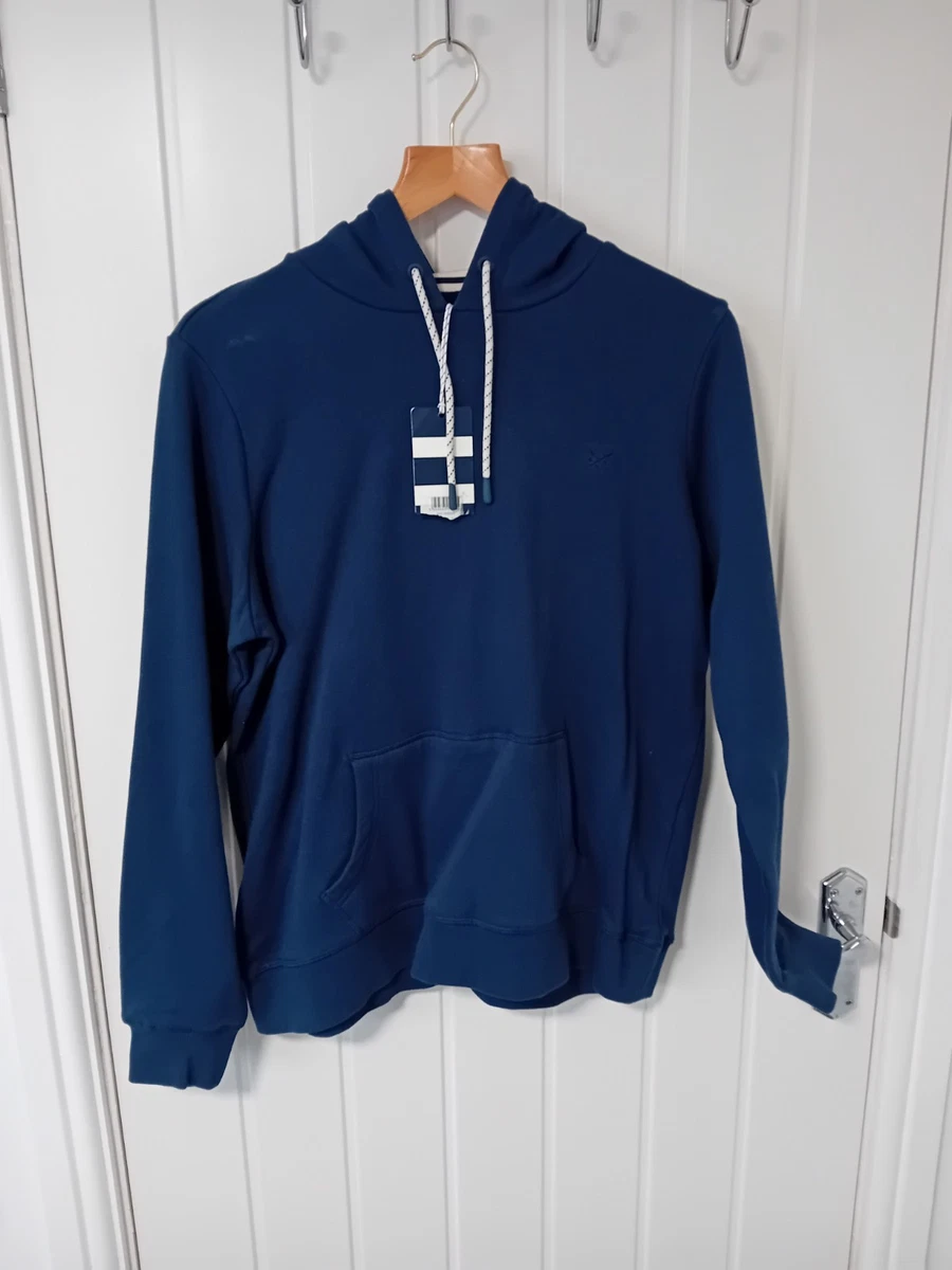 Sweat à Capuche Femme Crew Clothing - Taille 8 UK (S) - Blanc - Coton - état Très Correct