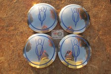 1940-48 Ford V8 34 Ton F3 1 Ton Truck F4 Hubcaps Set Of 4 Rare.