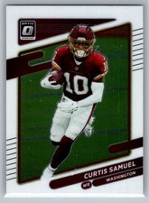 2021 Donruss Optic #2 Curtis Samuel Washington Football Team