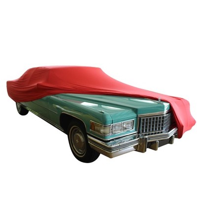 Autoabdeckung passend für Cadillac De Ville Coupe Mk4 für Innen Rot NEU