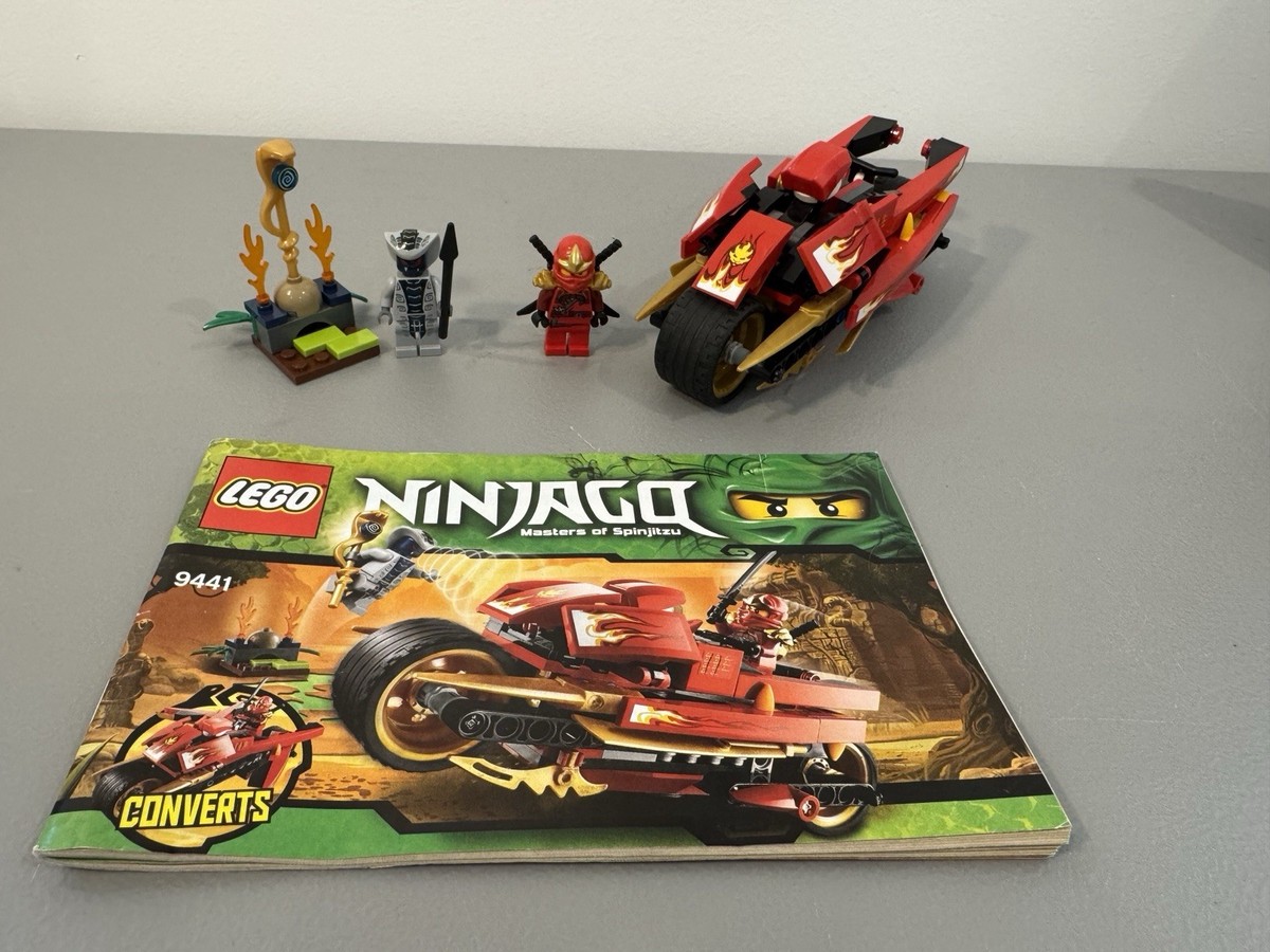 Ninjago Sets Ninjago Blade Cycle LEGO NINJAGO 9441: Kai's