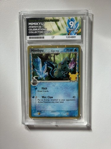Mimikyu SWSH136 Promo - ACE mint 9 - SEE SUBGRADES