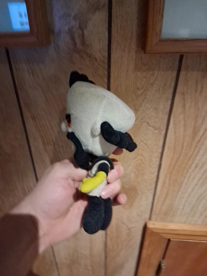 1998  ReSaurus Crash Bandicoot  Dr. Neo Cortex Plush Bean Bag Key Chain Toy - Image 2 of 4