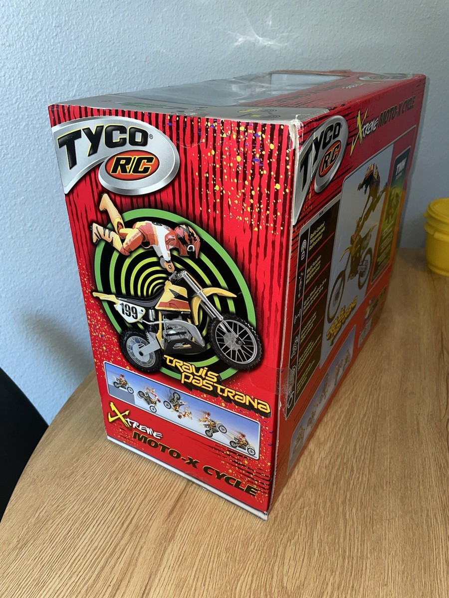 NEW Factory-Sealed Tyco R/C Xtreme Moto-X Cycle Travis Pastrana RC