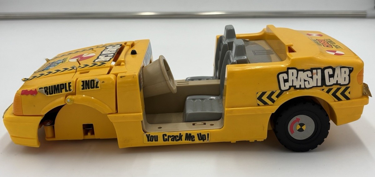 Incredible Crash Dummies by TYCO: CRASH CAB CAR, SKID, SPARE TIRE