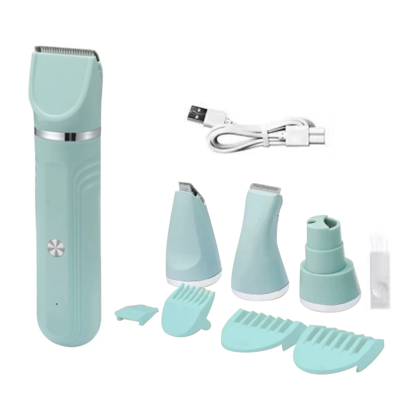 4 in 1 USB Charging Multi-Functional Electric Pet Cat/Dog Grooming Clippers Set