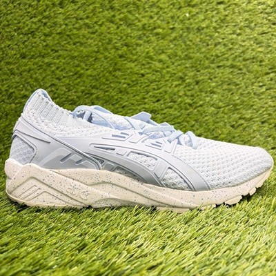Asics Tiger Gel Kayano Trainer Knit Womens Size 9 Blue Running Shoes Sneakers
