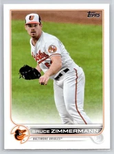 Bruce Zimmermann 2022 Topps #157 Base Baltimore Orioles