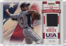 2013 Panini USA Baseball Box Set Prime 22/35 Matthew Rudick #15 0jd0